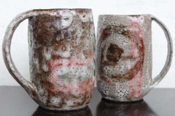 Moon craters mugs, 2016