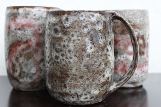 Moon craters mugs, 2016