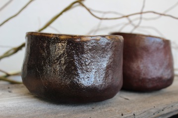 Copper age tea bowls, 2017